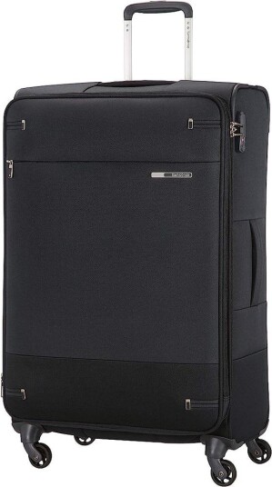 Samsonite Base Boost lett myk utvidbar stor koffert 78 cm Svart Samsonite Base Boost lett myk utvidbar stor koffert 78 cm Svart