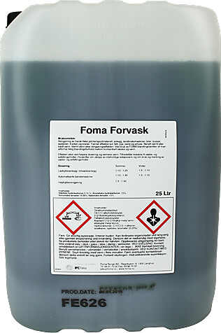 Foma Forvask 25 liter. Foma Forvask 25 liter.