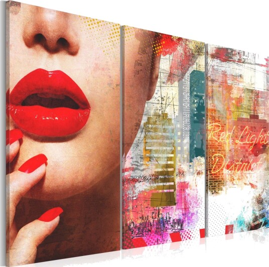 Bilde Red Light District 60x40 Artgeist sp. z o. o.
