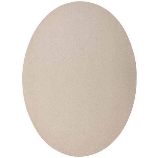 ZicZac - Togo dekkebrikke oval 47 cm taupe