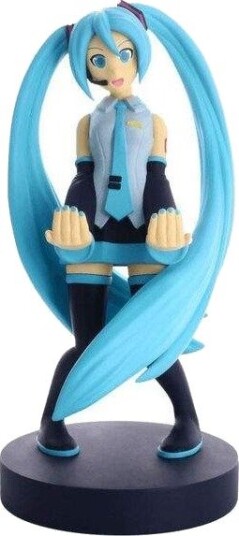 Northix Hatsune Miku Figur og Kontrollerholder 21 cm
