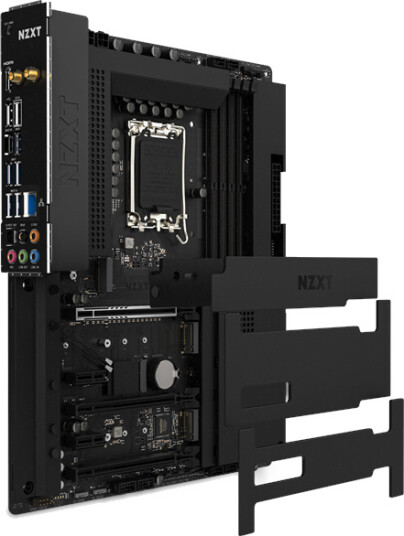 NZXT N7 Z790 ATX Hovedkort med LGA1700, Wi-Fi 6 og Bluetooth 5.2 NZXT N7 Z790 ATX Hovedkort med LGA1700, Wi-Fi 6 og Bluetooth 5.2