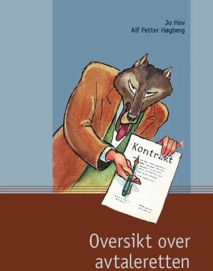 Oversikt Over Avtaleretten Av Jo Hov, Petter Alf Høgberg