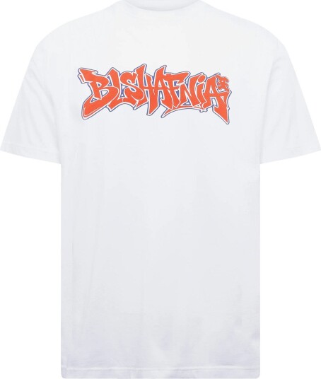 BLS Hafnia Graffiti T Shirt   WHITE/ORANGE   XL