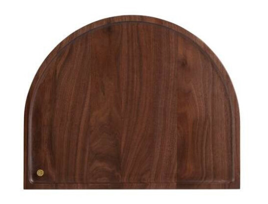 Aytm - Sessio Tray Rounded Walnut/Gold AYTM Aytm - Sessio Tray Rounded Walnut/Gold AYTM