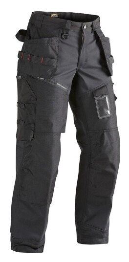 Blåkläder Softshellbukse Håndverk Svart D108