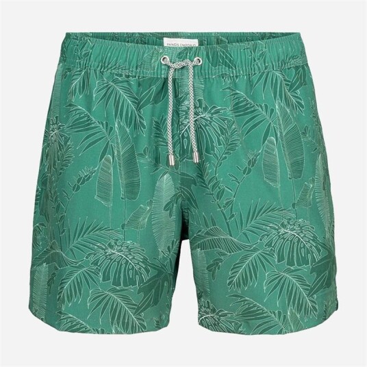 Panos Emporio Classic Leaf Earth Green/white