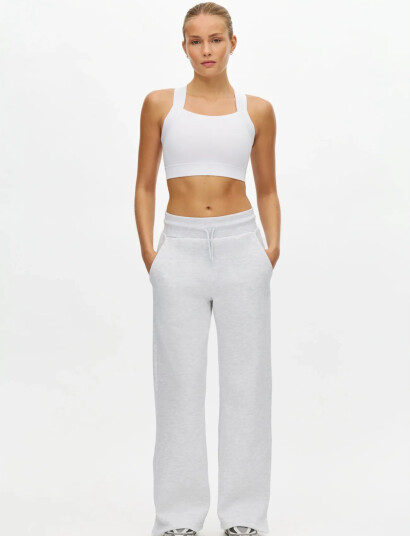 Röhnisch Base Sweat Wide Pants Grey L Röhnisch Base Sweat Wide Pants Grey L