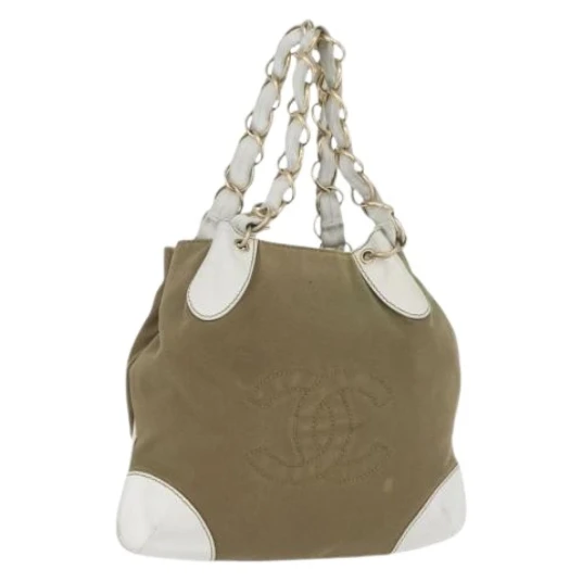 Chanel Vintage Dame Beige