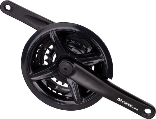 FORCE C8.5 kranksett 42/34/24 T drev stål 175mm alu krankarm til firkantet aksel