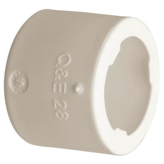 Uponor 1870859 Ring hvit med stoppkant 15 mm Installasjon