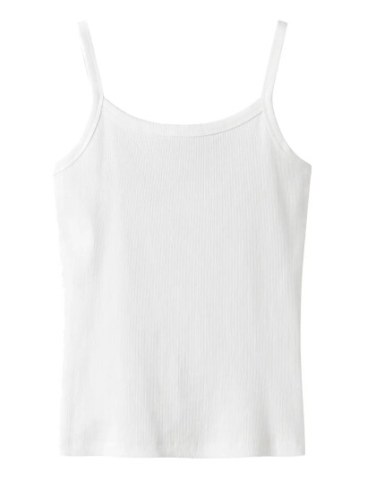 LMTD Nlfhinaja Strap Top Noos White 170 176 LMTD Nlfhinaja Strap Top Noos White 170 176