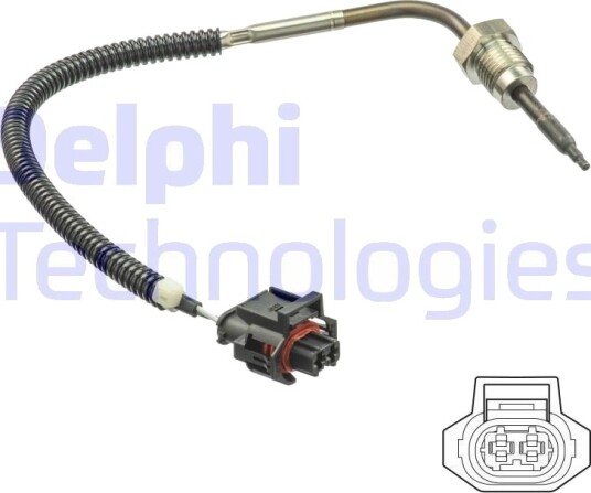 Sensor, eksostemperatur DELPHI TS30198