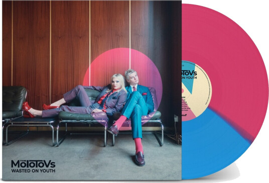 Wasted On Youth (Iex) Half & Half Pink & Blue