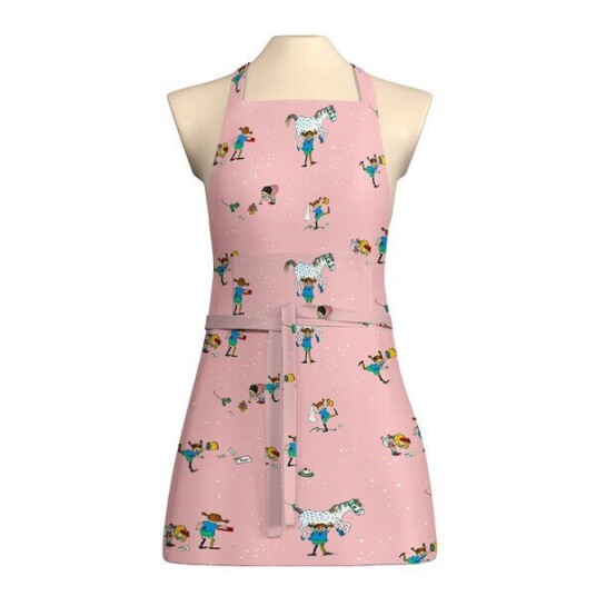 Arvidssons Textil Pippi med vänner forkle rosa Arvidssons Textil Pippi med vänner forkle rosa