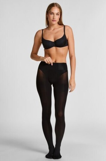 Hunkemöller Strømpebukse 40 Denier Velvet Touch Svart
