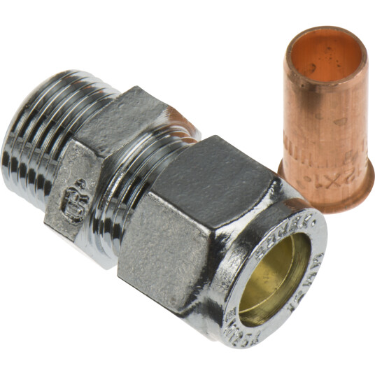 FIX-PRO TIPPUNION 12MM X 3/8" TIL KOBBERRØR