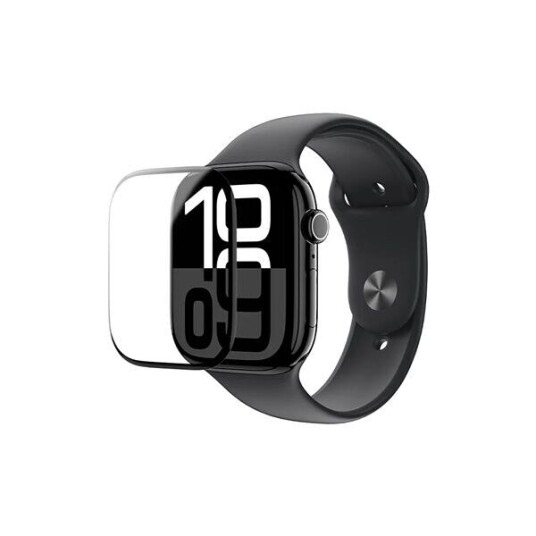 AmazingThing Radix Beskyttelsesfilm til Apple Watch 42mm med Sort Ramme