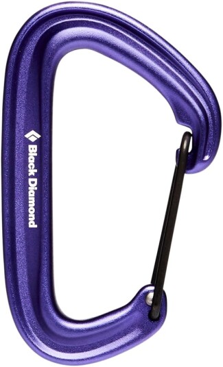 Black Diamond LiteWire karabin Lilla Black Diamond LiteWire karabin Lilla