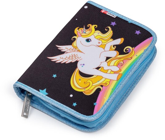 Jeva One-Zip Pennal Golden Unicorn Jeva One-Zip Pennal Golden Unicorn