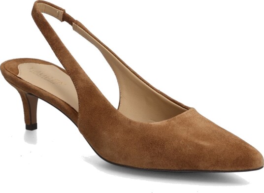 Lauren Ralph Lauren Lolah Ii Suede Slingback Pump Brown 41 Lauren Ralph Lauren Lolah Ii Suede Slingback Pump Brown 41