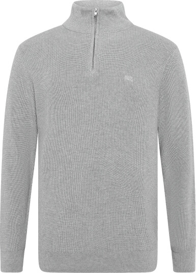 Levi"s® Hm Quarter Zip Sweater Mid Ton - Grey - XXL