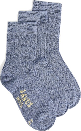 Janus Ullsokker Merino 3 Pakning Dusty 30 34