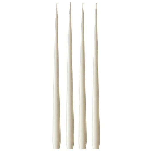Ester & Erik Antikklys Lakkert 42 cm 4 pk Ivory Ester & Erik Antikklys Lakkert 42 cm 4 pk Ivory