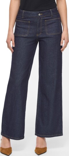 Vila Viflorie Rio Rw Wide Pocket Jeans Noos Navy 40 x 32