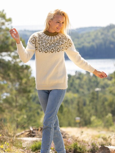 Viking Garn 2330 6 Tindra Genser