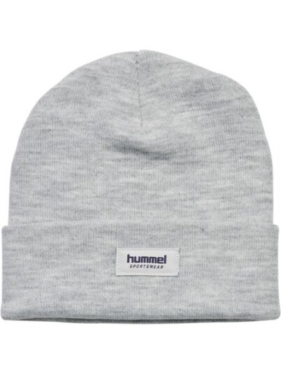 Hummel Jr Knit beanie - light grey melange