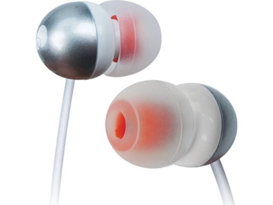 Cygnett Spacebuds, Hodetelefoner, In-Ear, Musikk, Sølv, Koblet Med Ledninger (Ikke Trådløs), Supraaural