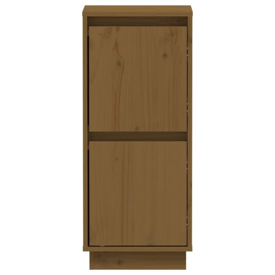 vidaXL Skjenker 2 stk honningbrun 31,5x34x75 cm heltre furu