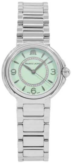 Maurice Lacroix Dameklokke FA1104 SS002 G20 1 Fiaba Grønn/Stål Ø32 Maurice Lacroix Dameklokke FA1104 SS002 G20 1 Fiaba Grønn/Stål Ø32