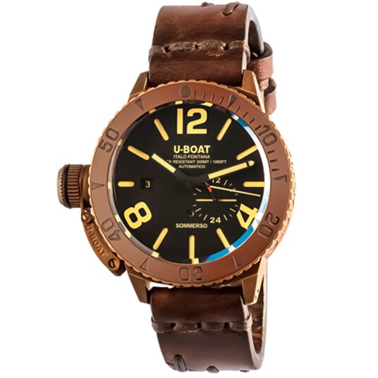 U-BOAT Sommerso Bronzo Ceramic U8486/C - Herre - 46 mm - Analog - Automatisk - Safirglass