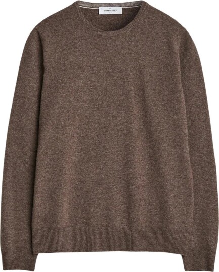 Gran Sasso Herre Strikkevarer Brun XL,