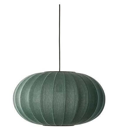 Made By Hand Knit-Wit Oval Taklampe Ø57 Tweed Green Made By Hand Knit-Wit Oval Taklampe Ø57 Tweed Green