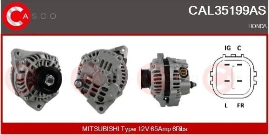 CASCO CAL35199AS Dynamo