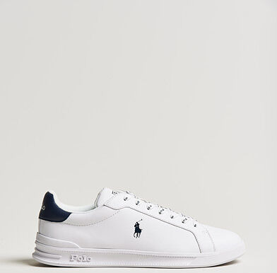 Polo Ralph Lauren Heritage Court Sneaker White/Newport Navy Polo Ralph Lauren Heritage Court Sneaker White/Newport Navy
