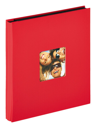 Walther Fun Album Rød - 400 Bilder I 10x15 Cm