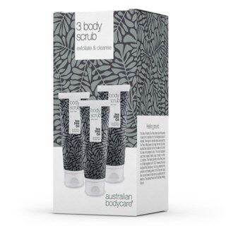 Australian Bodycare 3 Body Scrubs Med Tetreolje