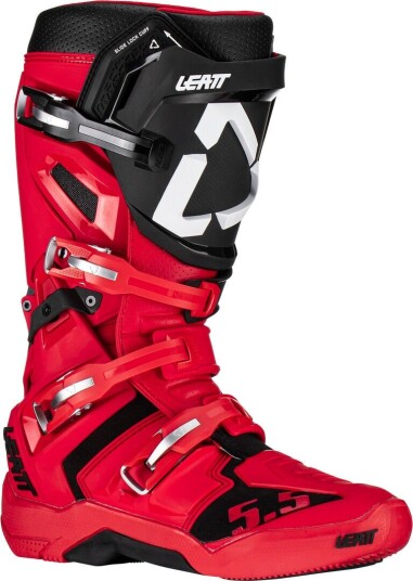 Leatt 5.5 FlexLock Motocross Støvler Svart Rød Leatt 5.5 FlexLock Motocross Støvler Svart Rød