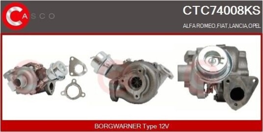 Turbolader CASCO CTC74008KS