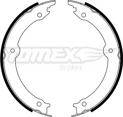 TOMEX brakes TX 23-33 Bremsesko sett