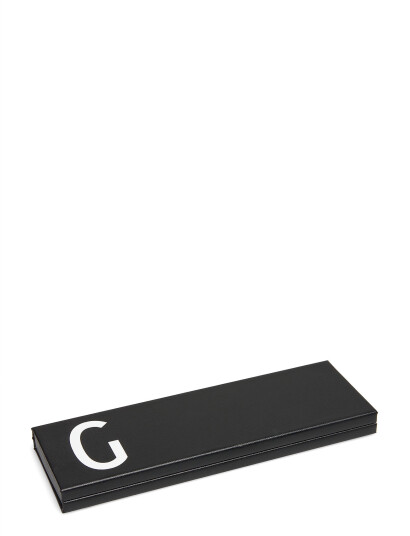 Design Letters Personal Pencil Case - Black - ONE SIZE