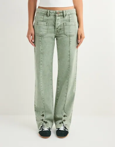 One Teaspoon   Grønn   Drifter Jeans