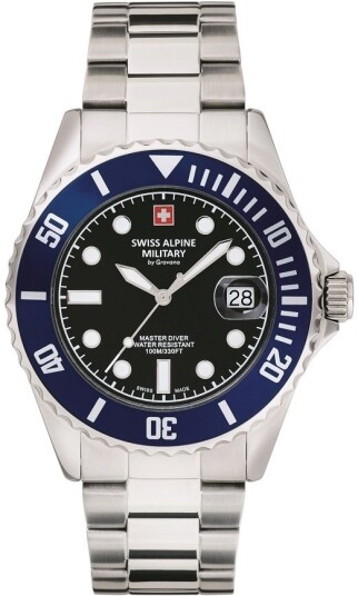 Swiss Alpine Military Herreklokke 7053.1136 Alpine by Grovana Master
