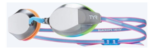TYR svømmebriller til junior Blackops 140 EV Mirrored Blå/rosa TYR svømmebriller til junior Blackops 140 EV Mirrored Blå/rosa