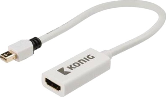 Mini DisplayPort HDMI adapterkabel Mini DisplayPort hann HDMI utgang 0,20m Mini DisplayPort HDMI adapterkabel Mini DisplayPort hann HDMI utgang 0,20m