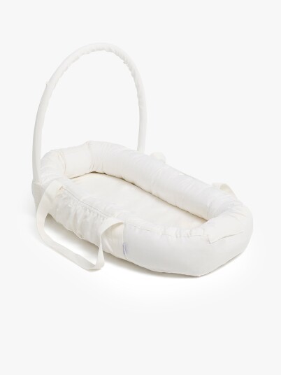 Alice & Fox ASTRID Babynest med Håndtak Hvit